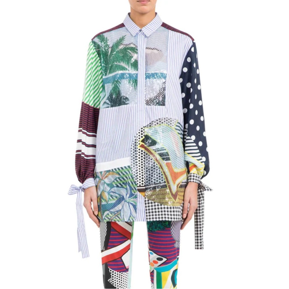 Mary Katrantzou - pop art blouse